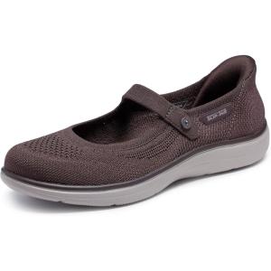 Skechers Women’s Mary Jane Flat(Chocolate)