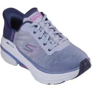 Skechers Womens Max Cushioning Arch Fit 2.0 Adelphi Hands Free Slip-ins(Navy/Pink)