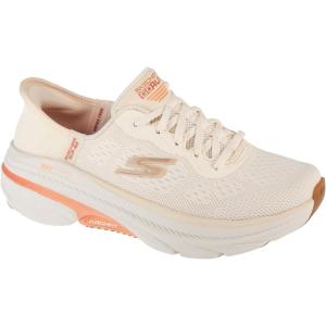 Skechers Womens Max Cushioning Arch Fit 2.0 Adelphi Hands Free Slip-ins(White)