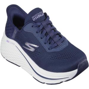 Skechers Womens Max Cushioning Elite 2.0 Vanish Hands Free Slip-ins(Navy/Lavender)