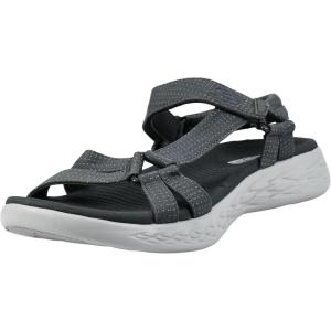 Skechers Women’s On-The-go 600-Brilliancy Sport Sandal(Grey)