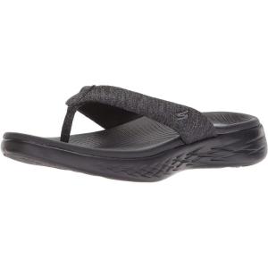Skechers Women’s On-The-go 600-Preferred Flip-Flop(Black)