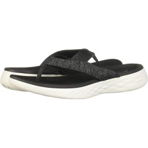 Skechers Women’s On-The-go 600-Preferred Flip-Flop(Black/White)