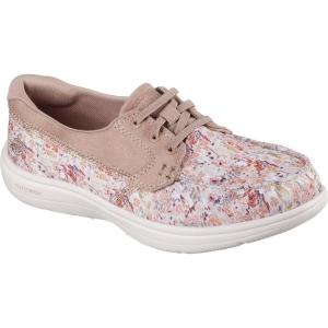 Skechers Women’s On-The-go Flex Radiant Floral Boat Shoe(Natural/Multi)