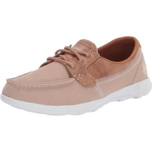 Skechers Womens On-The-go Go Walk Lite – Coral(Natural)