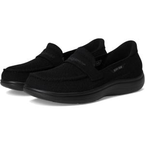 Skechers Womens On-The-go Hands Free Slip-ins Radiant – Bonnie(Black/Black)