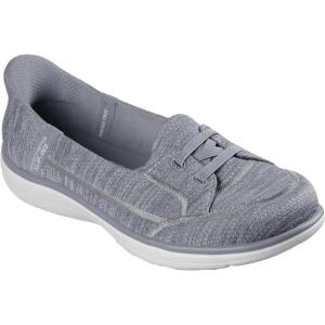 Skechers Women’s On-the-GO Flex – Top Notch Slip-In Sneakers(Grey)