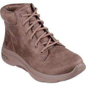 Skechers Women’s On-the-go Go Walk Arch Fit 2.0 Mountain View Boots(Brown)