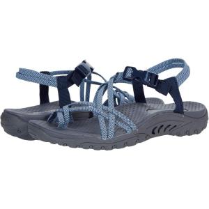 Skechers Women’s Reggae – Stockholm Sandal(Navy/Blue)