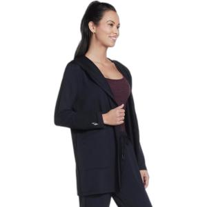 Skechers Womens Restful Hoodigan(Black)