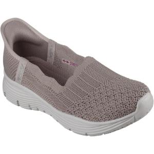 Skechers Womens Seager – Believe It Hands Free Slip-ins(Dark Taupe)
