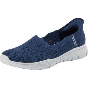 Skechers Womens Seager – Believe It Hands Free Slip-ins(Navy)