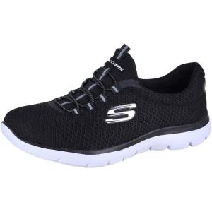 Skechers Women’s Summits Sneaker(Black/Black Bkw)