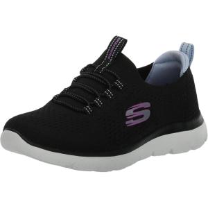 Skechers Women’s Summits Sneaker(Black/Multi=bkmt)