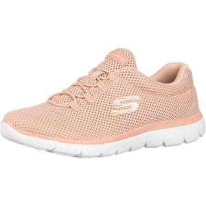 Skechers Womens Summits-top Player(Rose Mesh White Trim)