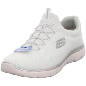 Skechers Womens Summits-top Player(White/Silver=wsl)
