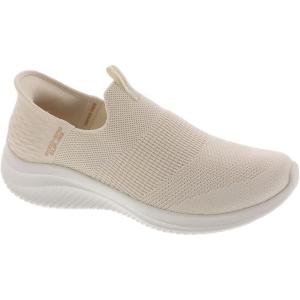 Skechers Womens Ultra Flex 3.0 – Cozy StreakSneaker(Natural Knit Trim)