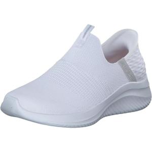 Skechers Womens Ultra Flex 3.0 – Cozy StreakSneaker(White)