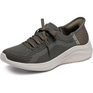 Skechers Women’s Ultra Flex 3.0 Slip-ins Sneakers(Olive)