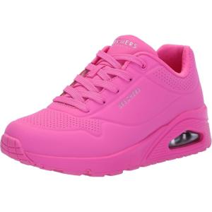 Skechers Womens Uno – Stand on Air(Hot Pink)