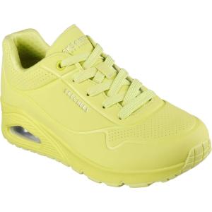 Skechers Womens Uno – Stand on Air(Lime-green)