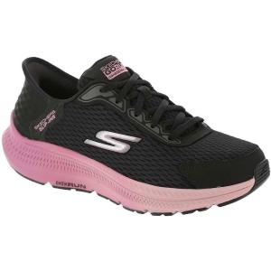 Skechers Womens Women’s Hands Free Slip-ins Go Run Consistent 2.0 Endure Sneaker(Black/Mauve)