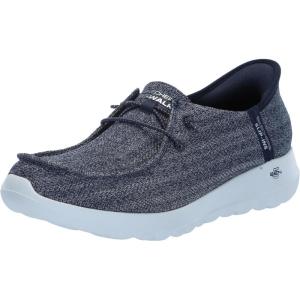 Skechers Womens Women’s Hands Free Slip-ins Go Walk Joy Moc Toe Casual Shoe(Navy)