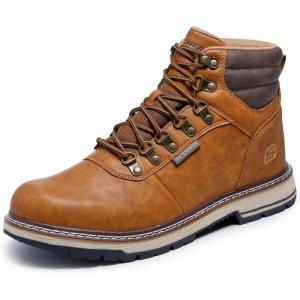 Skechers mens Corado – Jaxx(Wheat)