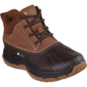 Skechers mens Jdm Respected Swamper(Brown)