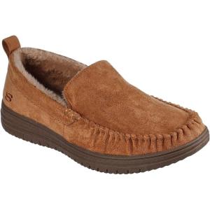 Skechers mens Murette – Ghetti(Tan)