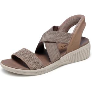 Skechers womens Arya – Very Demure Hands Free Slip-ins(Mocha)