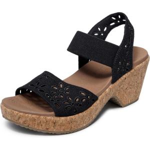 Skechers womens Brystol – Beach Bliss(Black)