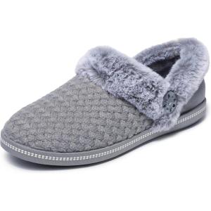 Skechers womens Cozy Campfire – Frosty Promise(Charcoal)