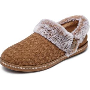 Skechers womens Cozy Campfire – Frosty Promise(Tan)