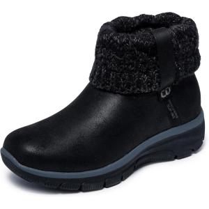Skechers womens Easy Going – Cozy Weather 2 – Hands Free Slip-ins(Black)