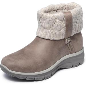 Skechers womens Easy Going – Cozy Weather 2 – Hands Free Slip-ins(Taupe)