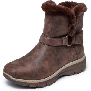 Skechers womens Easy Going – Dreamers Move – Hands Free Slip-ins(Chocolate)