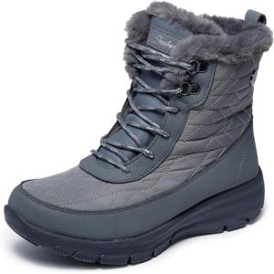 Skechers womens Easy Going – Frostline(Charcoal)