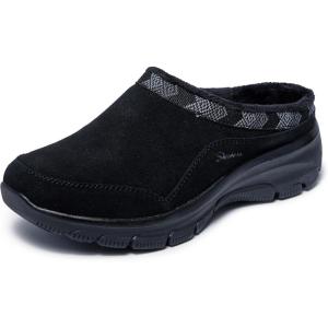Skechers womens Easy Going – Seasonal Grace(Black/Black)