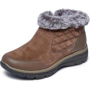 Skechers womens Easy Going – Small Towns – Hands Free Slip-ins(Chocolate)