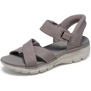 Skechers womens Easy Going – Somewhere Sunny(Taupe)