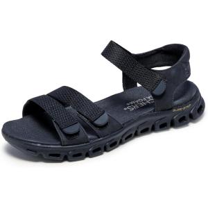 Skechers womens Glide-step – Count on Me(Black/Black)