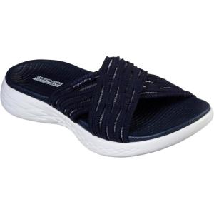 Skechers womens Go Run 600 – Sunrise(Navy)