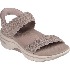 Skechers womens On-the-go Go Walk Arch Fit 2.0 Hands Free Slip-ins Sandal – Sasha(Taupe)