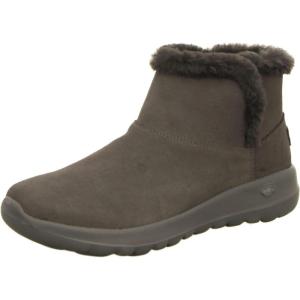 Skechers womens On-the-go Go Walk Joy – Bundle Up Boot(Charcoal)