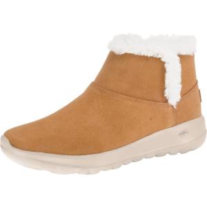 Skechers womens On-the-go Go Walk Joy – Bundle Up Boot(Chestnut)