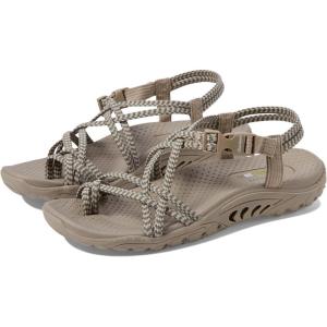 Skechers womens Reggae – Perfect Duo(Taupe/Olive)