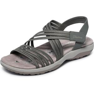 Skechers womens Reggae Slim – Sunnyside 2.0(Olive)