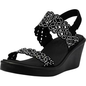 Skechers womens Rumble on – Sassy Dayz(Black)