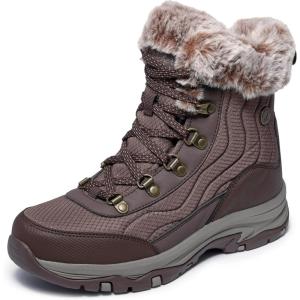 Skechers womens Trego – Stormie(Chocolate)